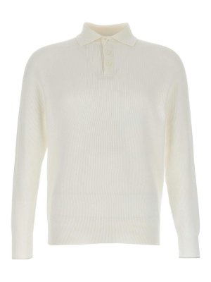 ち*こ様 BRUNELLO CUCINELLI ホワイトポロシャツ 楽天市場】ブルネロクチネリ（カラーホワイト）（トップス