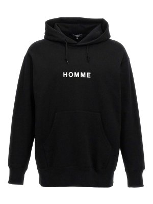 COMME DES GARÇONS HOMMES PLUS: Sudaderas y suéteres - Sudadera - Negro