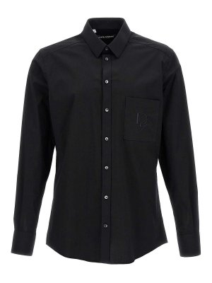 DOLCE & GABBANA: Chemises - Chemise - Noir