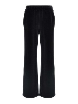 DOLCE & GABBANA: tracksuit bottoms - Black Sicily Joggers