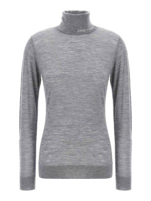 ELISABETTA FRANCHI: cardigan - Maglione dolcevita in lana