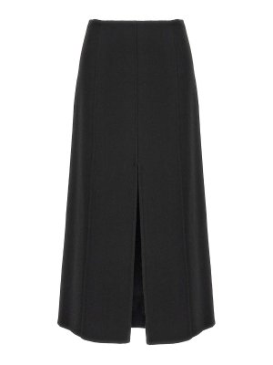 ERMANNO SCERVINO: Faldas media pierna y semilargas - Falda Semilarga - Negro