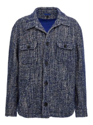 Blucapri.、JKT&チーフ KAPITAL Sweat Shirt 30/-Fleece COOKIE Pocket Crew Sweatshirt