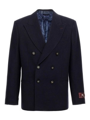 ETRO: giacche blazer - Blazer da imbastitura decorativo