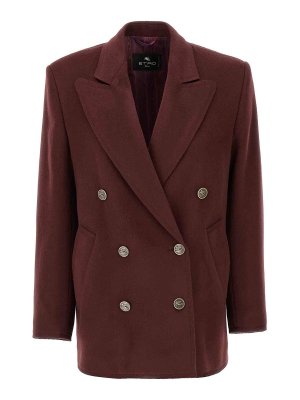 ETRO: blazers - Double-Breasted Blazer