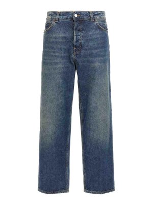 デニム・ジーパン VERSACE JEANS FW24 'Judy' jeans (77HAB513DW023L01 904) Versace Jeans Couture Judy Jeans - Blue | 77HAB513DW023L01904