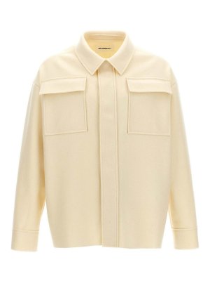 JIL SANDER: Hemden - Hemd - Weiß