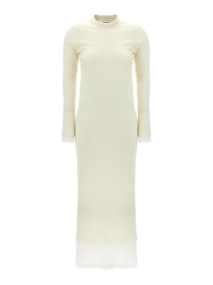 JIL SANDER: maxi dresses - Dress With Petticoat