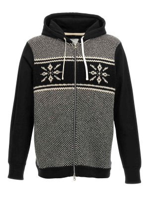 パーカー・フーディ RITOS SS23 RITOS Sweaters White (20050220 CREAM) FRUIT OF THE LOOM別注プリントパーカー｜メンズファッション