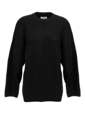 LOULOU STUDIO: crew necks - Kawa Sweater