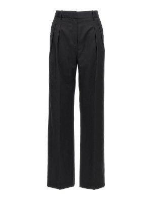LOULOU STUDIO: Trousers Shorts - Sbiru Pants