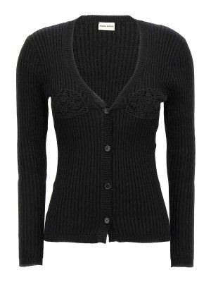 MAGDA BUTRYM: カーディガン - カーディガン - 黒