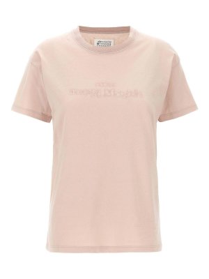 Maison Margiela: T-shirts - T-Shirt - Nude