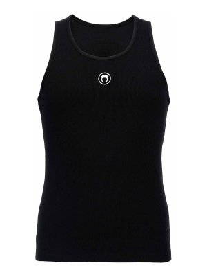 MARINE SERRE: Tops und Tank Tops - Top - Schwarz