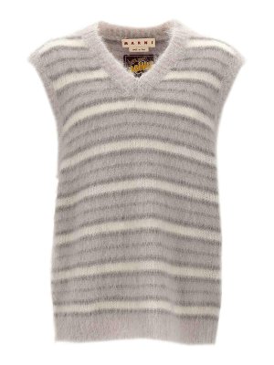 Marni: vests - Fuzzy Wuzzy Vest