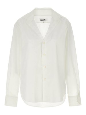 MM6 MAISON MARGIELA: shirts - V-Neck Shirt