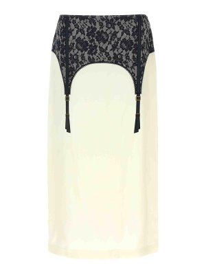 MOSCHINO: Knee length skirts & Midi - Trompe Loeil Skirt