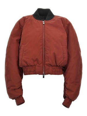 THE ANDAMANE: bombers - Sierra Cropped Bomber Jacket