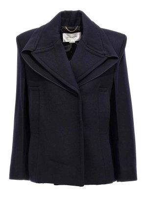 コート COMME DES GARCONS Double-breasted coat 4 sleeves Black Black Comme Des Garçons notched-lapels double-breasted Coat