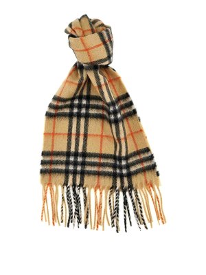 BURBERRY: scarves - Check Scarf