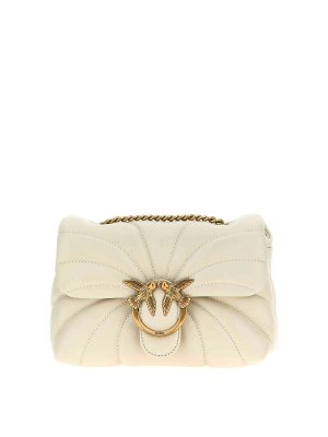 Pinko: cross body bags - Love Puff Mini Crossbody Bag