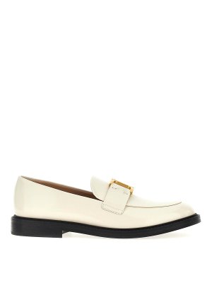 ローファー・オックスフォード MACH & MACH 'Sirene' loafers White/Black PF24S077630CLF Mach & Mach Loafers and moccasins for Women | Online Sale up