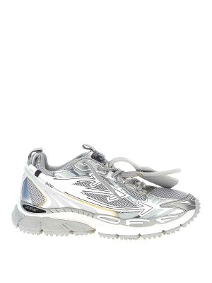 OFF-WHITE: Zapatillas - Zapatillas - Plata