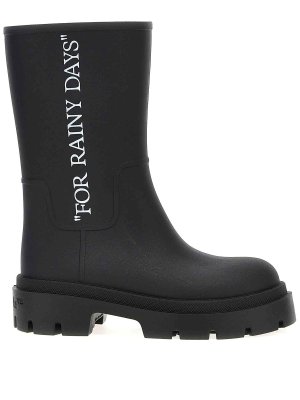 OFF-WHITE: Botas - Botas - Blanco