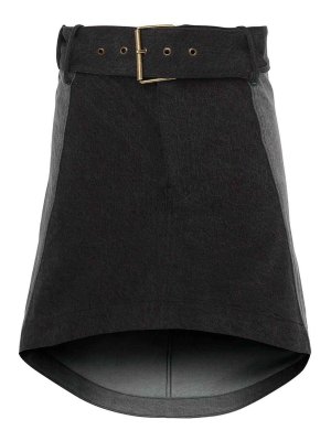 Rabanne Mini Skirt - Silver - Women | 24HIJU012MH0004P040