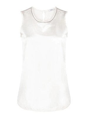 PESERICO: Tops und Tank Tops - Top - Weiß