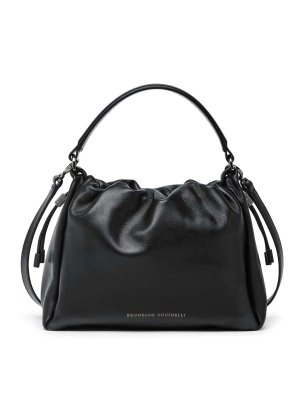 BRUNELLO CUCINELLI: Bolsos de hombro - Bolsa De Hombro - Negro