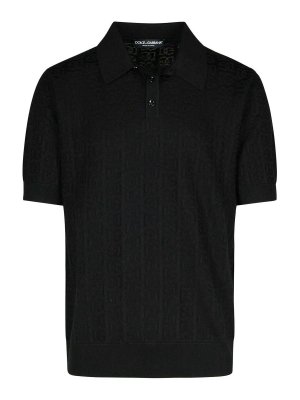 Stussy Cable SS Polo Black 117077