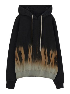 RICK OWENS: Sweatshirts & Sweaters - Rick owens drkshdw oversize hoodie