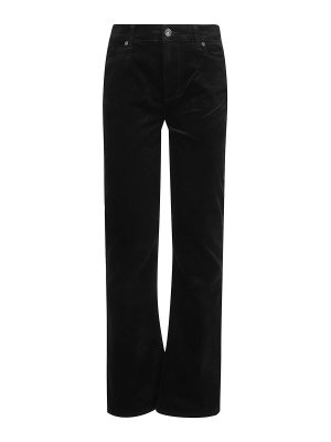 【送料&関税込】Moschino Cropped BouclA¨ Pants Moschino - Logo detail cotton track-pants black - The Corner