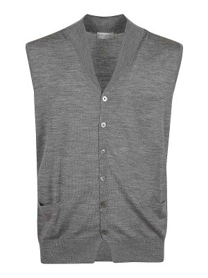 BALLANTYNE: ベスト＆チョッキ - ウェストコート/ジレ - グレー