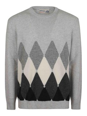 BALLANTYNE: クルーネック - クルーネック - グレー