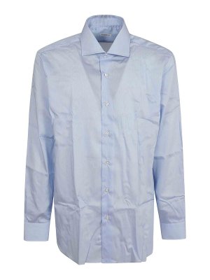 BUONAMASSA: Chemises - Chemise - Bleu Clair