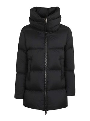 HERNO: casual jackets - A-Shape Relaxed Down Jacket
