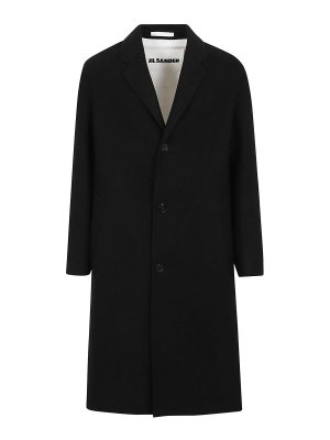 Jil Sander Oversized coat - Black - Men | J23AA0001J40020001