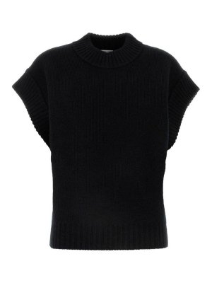 BOTTEGA VENETA: クルーネック - クルーネック - 黒