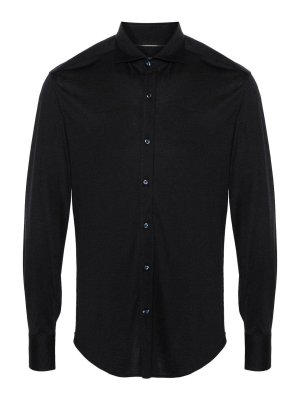 BRUNELLO CUCINELLI: Hemden - Hemd - Dunkelblau