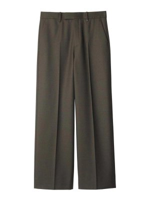 BURBERRY: Pantalons élégants - Pantalon Couturier - Gris
