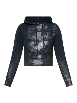 DIESEL: Sweatshirts & Sweaters - `F-Slimmy` Hoodie