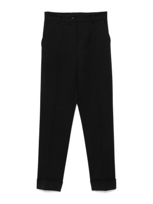 DOLCE & GABBANA: Pantalones casual - Pantalón Casual - Negro