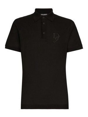 DOLCE & GABBANA: polo shirts - Short Sleeve Polo Shirt