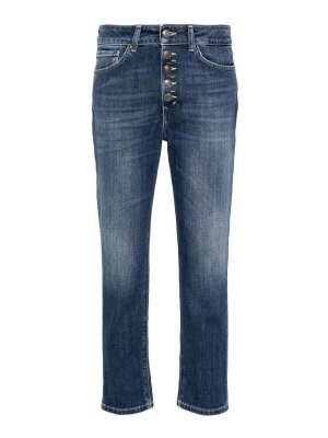 デニム・ジーパン HAIKURE JEANS (HEW03296DF119) Blue logo-patch jeans Haikure - women - HAIKURE