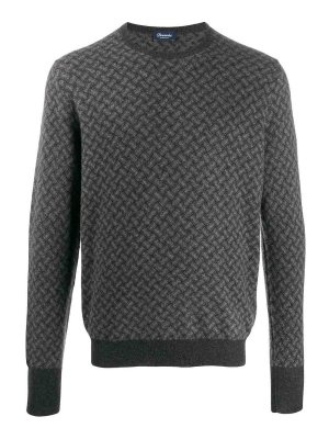 DRUMOHR: Pull col rond - Pull Col Rond - Noir