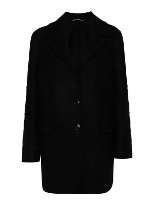 ERMANNO SCERVINO: short coats - Single-Breasted Coat
