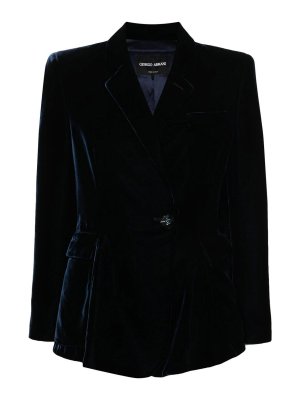 GIORGIO ARMANI: Blazer - Blazer - Blau