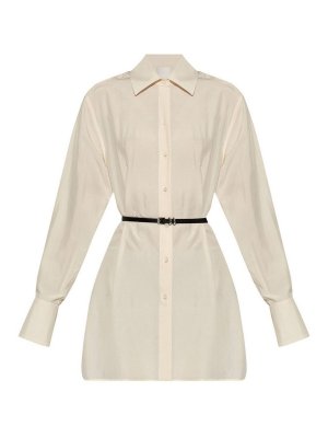 GIVENCHY: shirts - Long Shirt With `Voyou` Belt